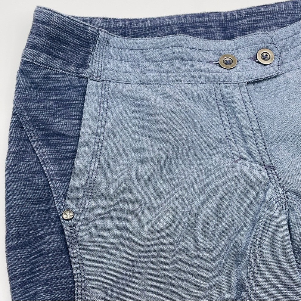 lululemon athletica Blue Athletic Shorts Modern Fit Sz 4!